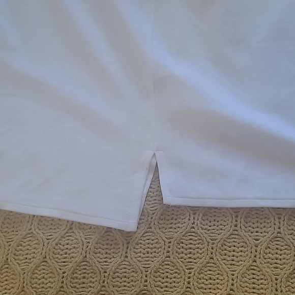 Eileen Fisher White Tencel Knit Dress - Size PP (2/4) - Picture 5 of 7